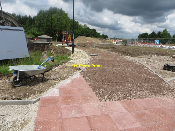 Photo 6"x4" Hardcore on the Path Chilton\/SU4885 c2016