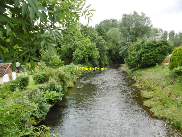 Photo 6"x4" Ponthir, Afon Lwyd Caerleon or Caerllion c2016