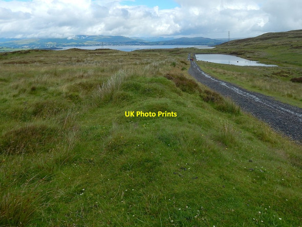 Photo 6"x4" View from beside a path junction Greenock\/NS2776 c2016