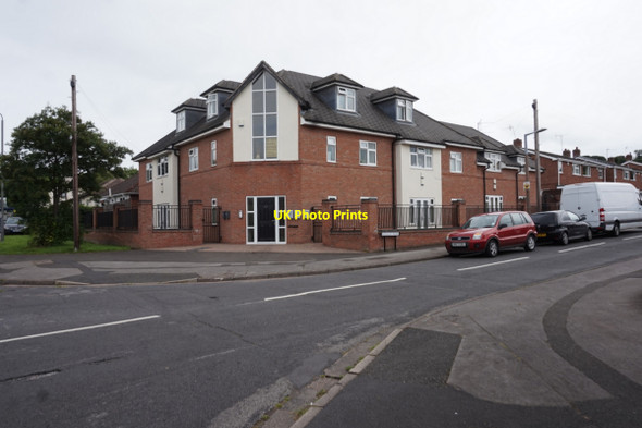 Photo 6"x4" Flats on Russley Road, Bramcote Stapleford\/SK5037 c2016