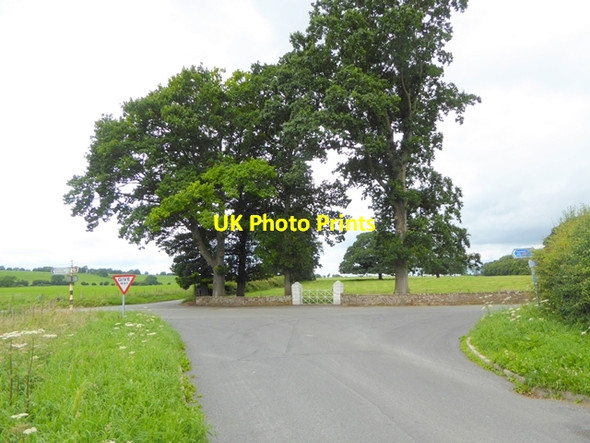Photo 6"x4" The Laithes crossroads Great Blencow c2016