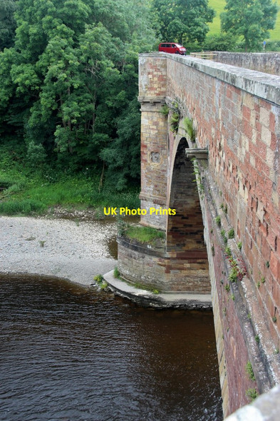 Photo 6"x4" Disused A68 road bridge over the Tweed Newstead\/NT5634 c2016