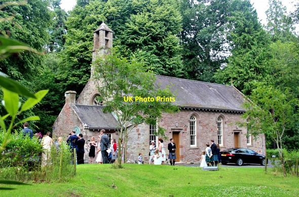 Photo 6"x4" Wedding at Mertoun Kirk Maxton\/NT6130 c2016