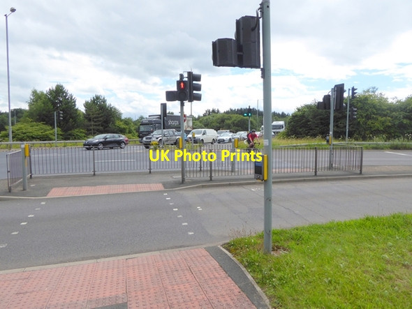 Photo 6"x4" Toucan crossing at M6 junction 40 Penrith c2016