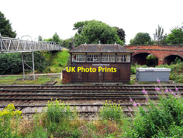 Photo 6"x4" Sutton Bridge Junction Signal Box Shrewsbury c2016