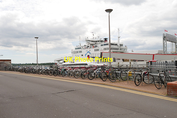 Photo 6"x4" Cycle Racks at Town Quay Ocean Village c2016