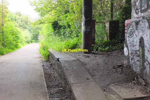 Photo 6"x4" Former station platform, Craighall Edinburgh Broughton\/NT2575 c2016
