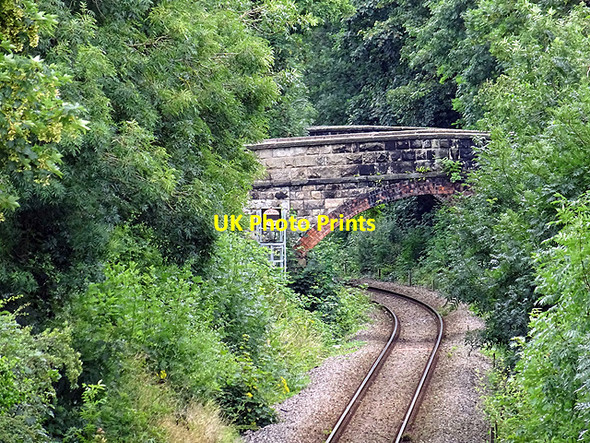 Photo 6"x4" Sutton Bridge Junction 'banner repeat' signal Shrewsbury c2016