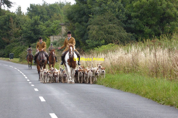 Photo 6"x4" The Croome and West Warwickshire Hunt  Severn Stoke c2016