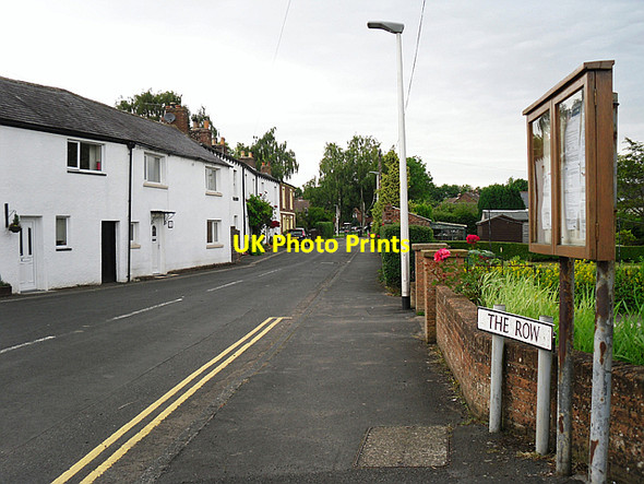 Photo 6"x4" The Row, Crosby-on-Eden Park Broom c2016