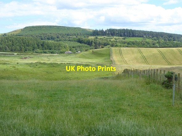 Photo 6"x4" Fields near Shipley Lodge South Charlton c2016