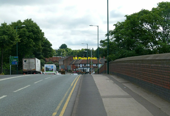 Photo 6"x4" Railway Bridge, Western Boulevard Nottingham\/SK5641 c2016