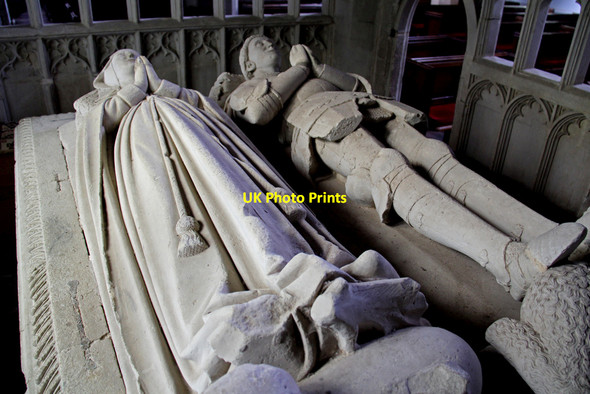 Photo 6"x4" St John the Baptist, Aldbury - Tomb chest Aldbury c2016