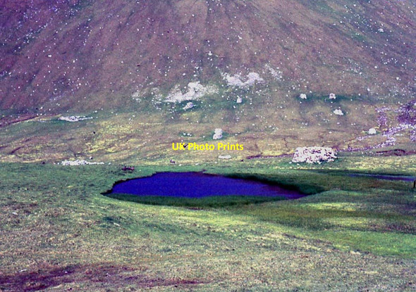 Photo 6"x4" Lochan in Gleann M\u00c3\u00b2r Mullach Bi c1981