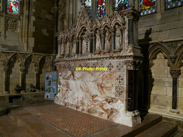 Photo 6"x4" All Souls, Haley Hill, Halifax: reredos Halifax c2016