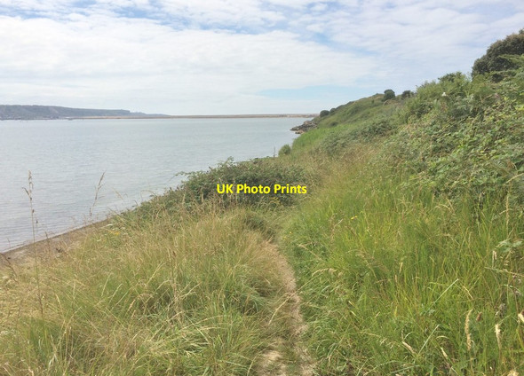 Photo 6"x4" Wyke Regis, footpath Weymouth\/SY6779 c2016