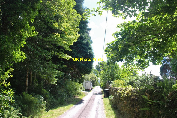 Photo 6"x4" Leaving Lochgoilhead south, on a private road Lochgoilhead c2016