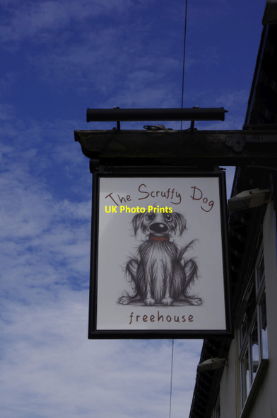 Photo 6"x4" The Scruffy Dog, Sutton in Ashfield Sutton In Ashfield c2016