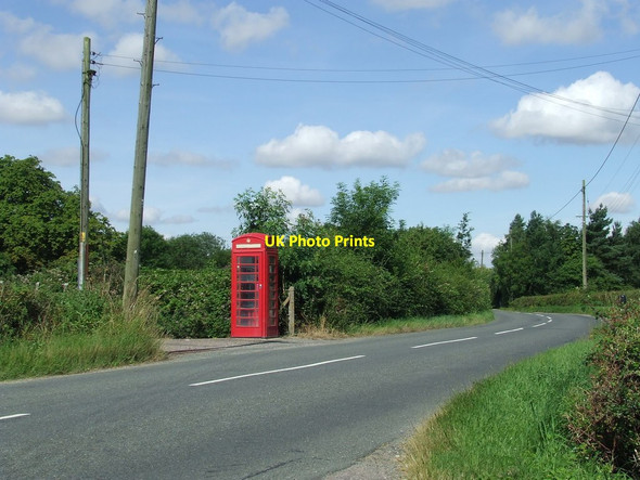 Photo 6"x4" Telephone Box North Green\/TM3076 c2016