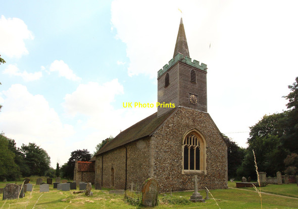 Photo 6"x4" St Mary, Great Canfield Great Canfield c2016