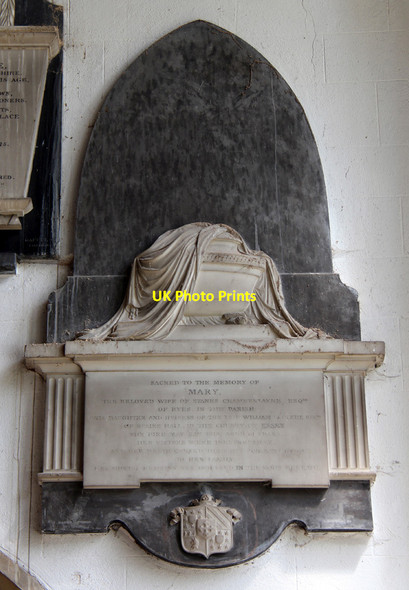 Photo 6"x4" St Mary the Virgin, Hatfield Broad Oak - Wall monument Hatfield Broad Oak c2016