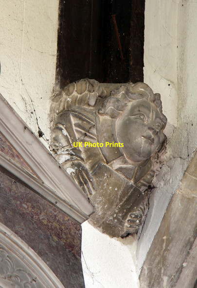 Photo 6"x4" St Mary the Virgin, Hatfield Broad Oak - Corbel Hatfield Broad Oak c2016 P1