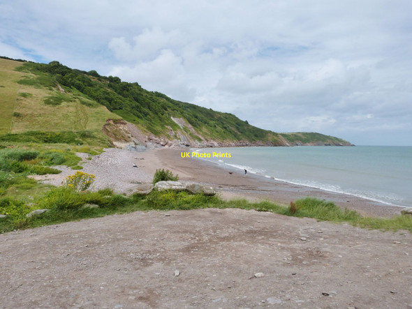 Photo 6"x4" Man Sands beach, near Brixham Brixham c2016