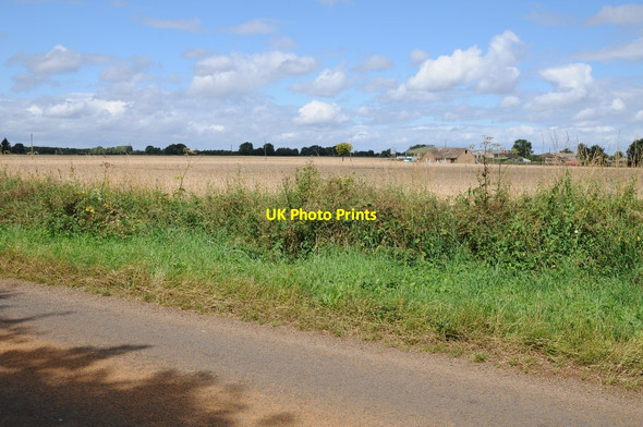 Photo 6"x4" View to Hill Farm South Newington c2016