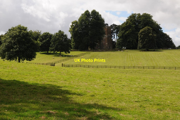 Photo 6"x4" View to Over Worton church Over Worton c2016