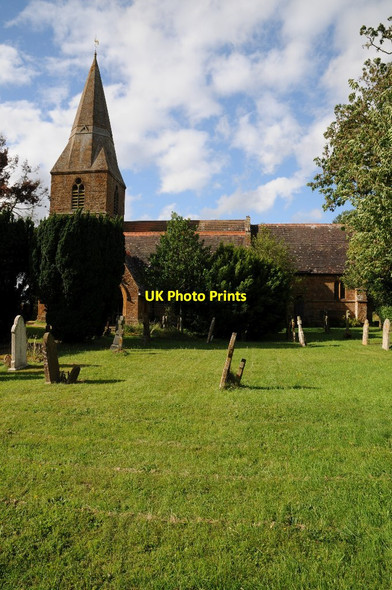 Photo 6"x4" Radway church Radway c2016