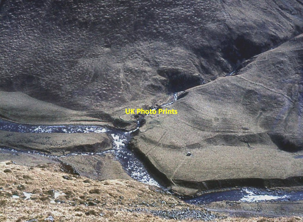 Photo 6"x4" River terraces on the Tilt Allt a' Chrochaidh c1977