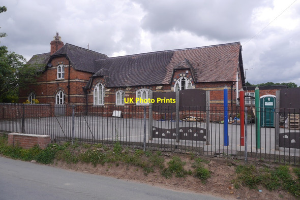Photo 6"x4" Dorrington School Dorrington\/SJ4702 c2016