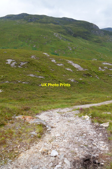 Photo 6"x4" Track near Loch Coulavie, Glen Affric Loch Coulavie c2016