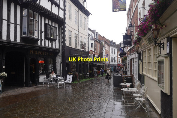 Photo 6"x4" Butcher Row, Shrewsbury Shrewsbury c2016