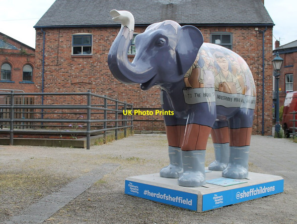 Photo 6"x4" 53 'Marjorie' - Kelham Island Sheffield\/SK3587 c2016