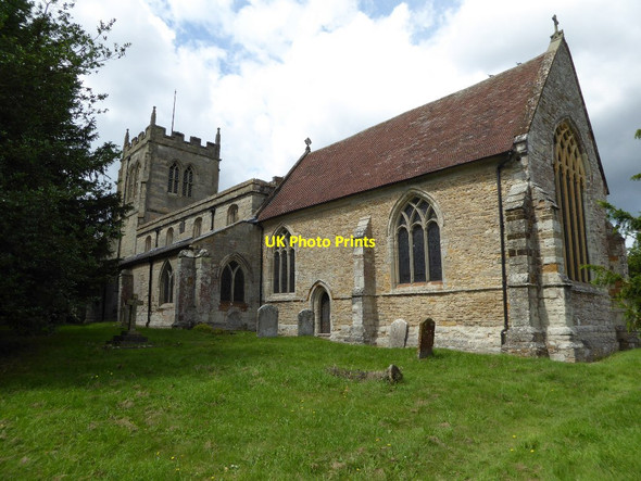 Photo 6"x4" Snitterfield Church Snitterfield c2016