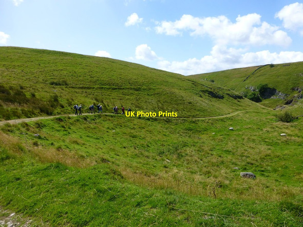 Photo 6"x4" The path to Skyreholme Skyreholme c2016