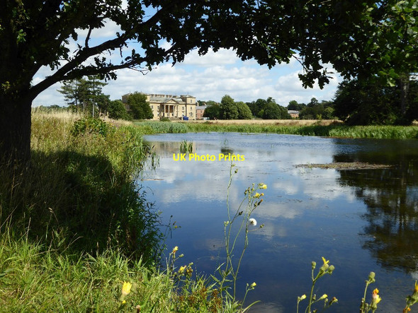 Photo 6"x4" Croome Court and Croome River Dunstall Common c2016