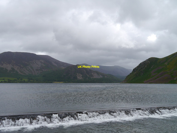 Photo 6"x4" A Grey Morning At Ennerdale Water Ennerdale Bridge c2016