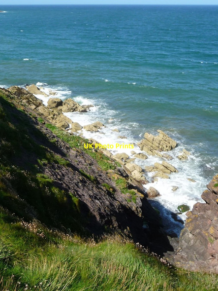 Photo 6"x4" Incoming tide, west of The Stack, Peel Peel\/SC2484 c2016
