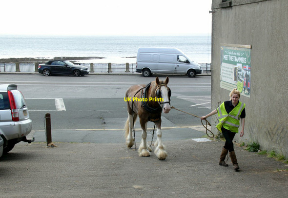 Photo 6"x4" Douglas Bay Tramway, day's end Douglas\/SC3875 c2016