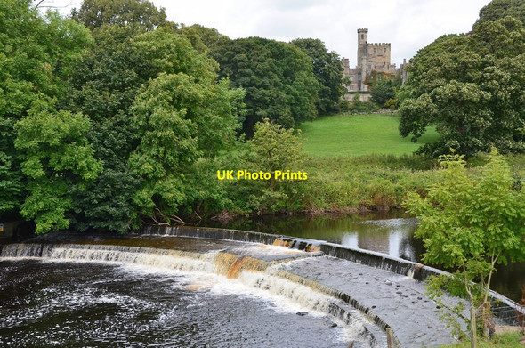 Photo 6"x4" The River Wenning and Hornby Castle Hornby\/SD5868 c2016