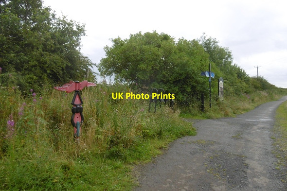 Photo 6"x4" Millennium Milepost Seaham c2016