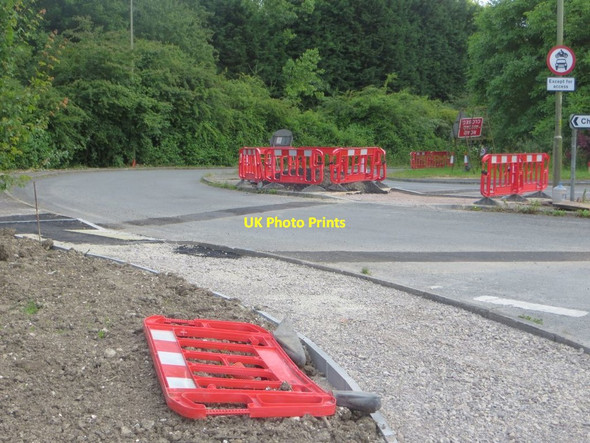 Photo 6"x4" New Dropped Kerbs Chilton\/SU4885 c2016
