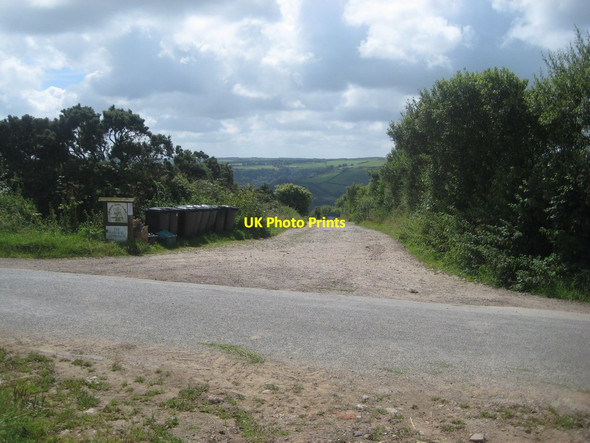 Photo 6"x4" Badgaver Lane Combe Martin c2016