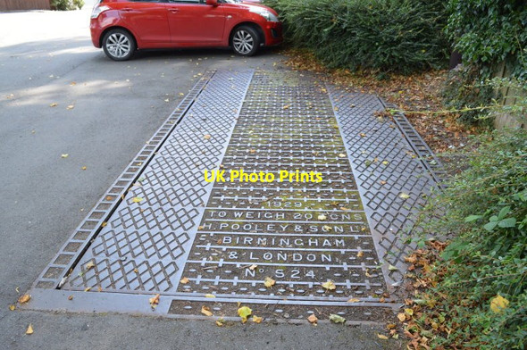 Photo 6"x4" Pooley weighbridge, Church Stretton old railway station Church Stretton c2016