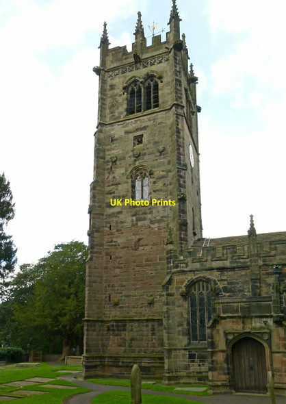 Photo 6"x4" Church of St James the Great, Gawsworth Gawsworth c2016