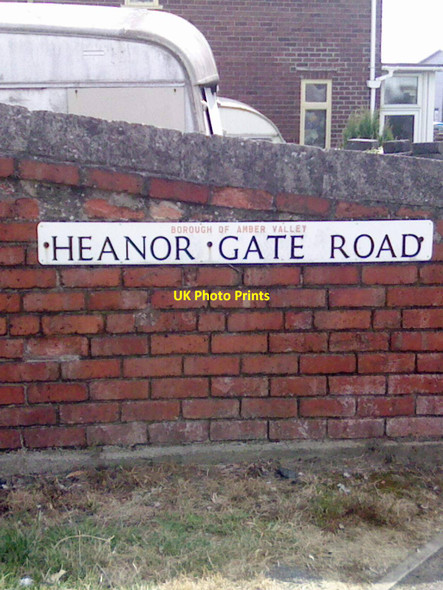 Photo 6"x4" UK Street Name Part 3 Heanor c2016