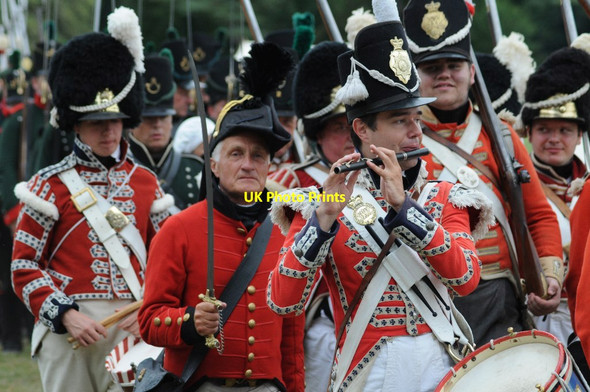 Photo 6"x4" Napoleonic re-enactors, Spetchley Park #6 Spetchley c2016
