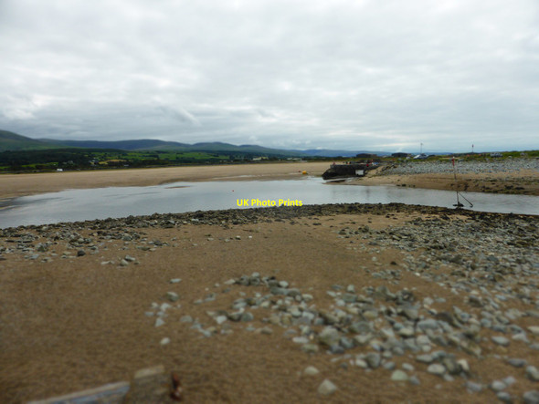 Photo 6"x4" Looking south near the mouth of Afon Artro Llandanwg c2016